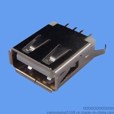 连接器 USB A/F DIP180度